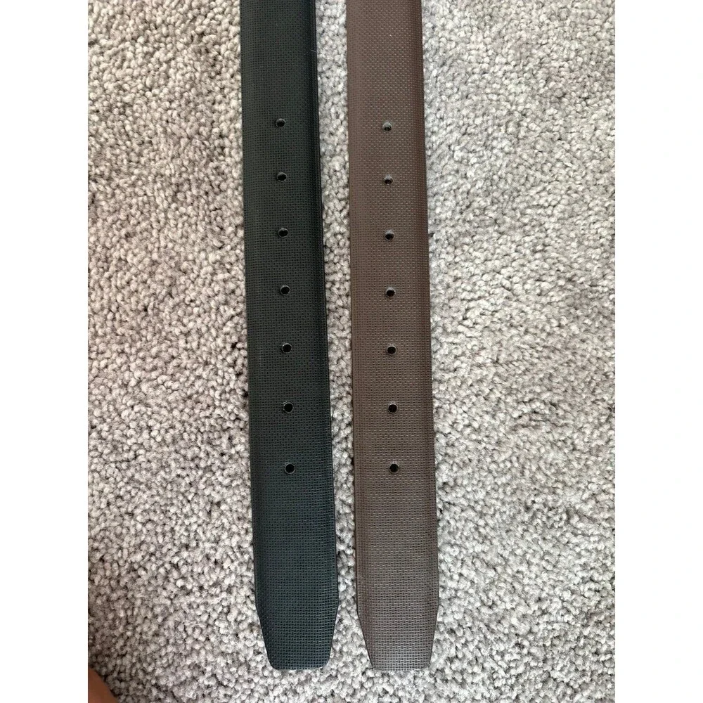 Primark Men's Black & Brown Belt Set, Size M (32-34